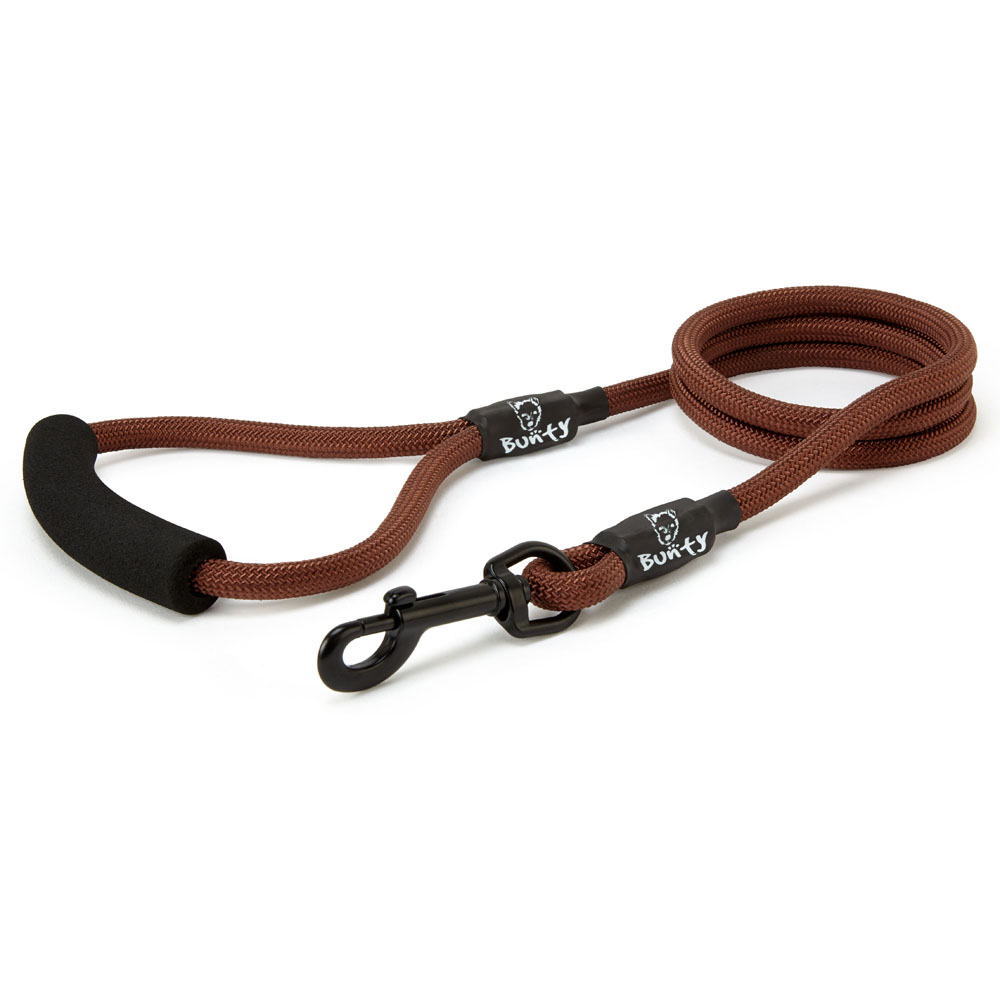 Bunty Medium Brown Rope Lead Image 3