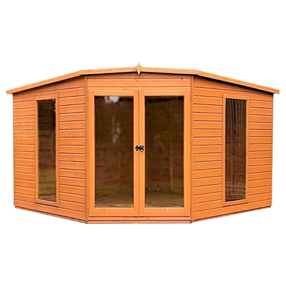 Shire Barclay 10 x 10ft Double Door Traditional Summerhouse Image 1