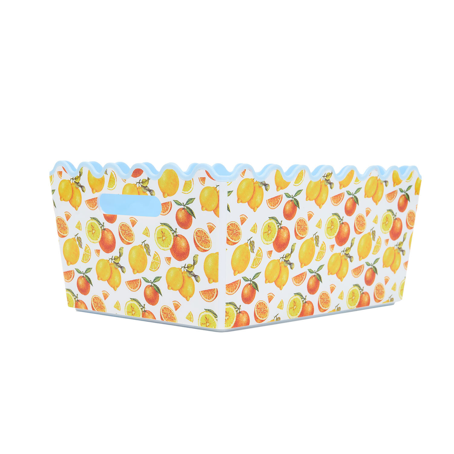 Fruit or Spicy Wave Printed Storage Basket Image 5