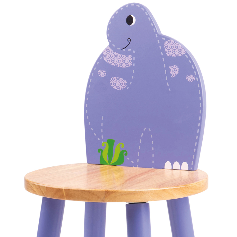 Tidlo Wooden Brontosaurus Chair Image 4