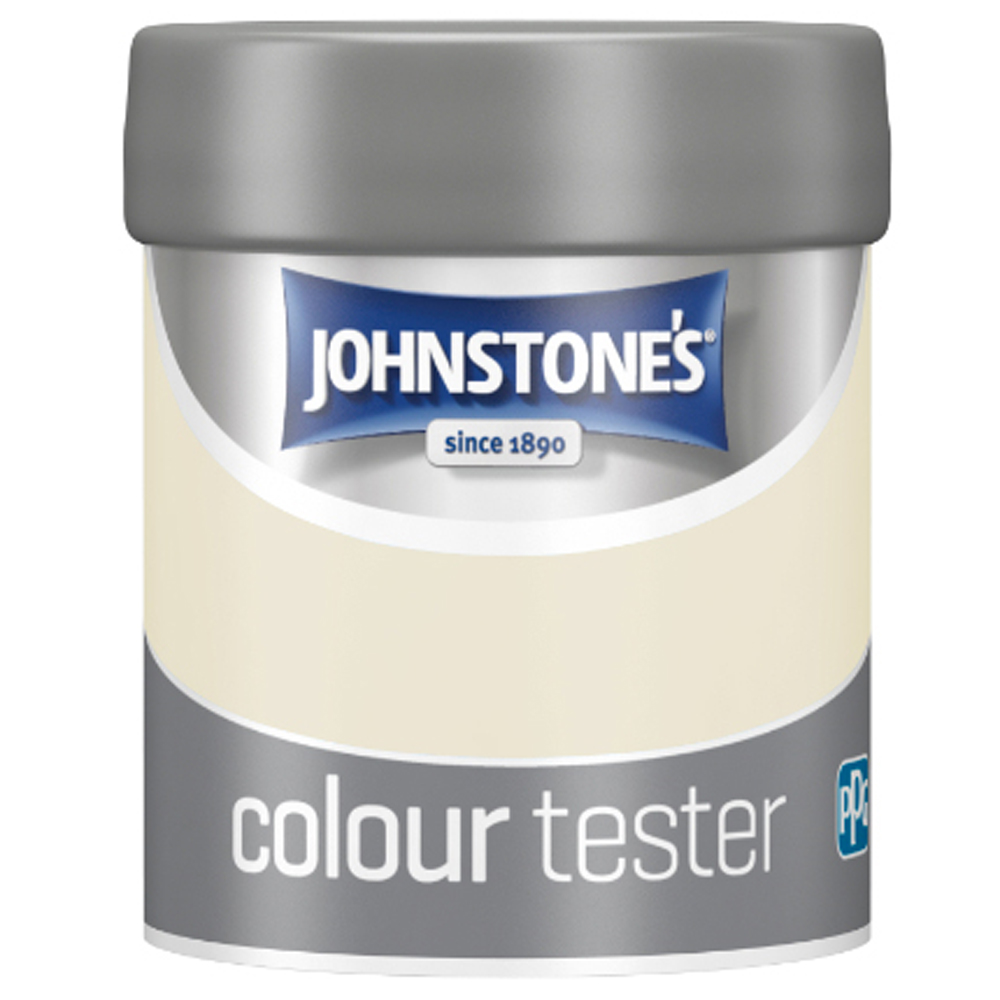 Johnstone's Antique Cream Matt Emulsion Tester Pot 75ml Image 2
