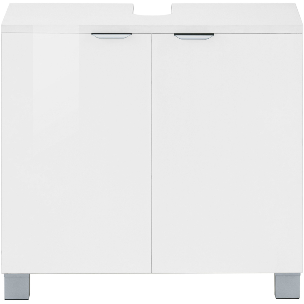 Loft24 Atlas 2 Door White Sink Cabinet Image 3