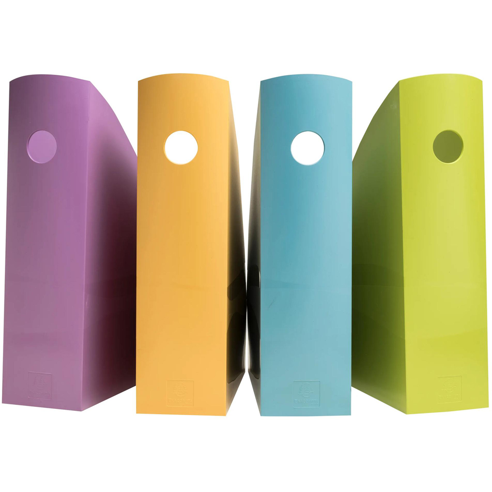 Exacompta Pop N Co Assorted Colour Magazine File 4 Pack Image 5