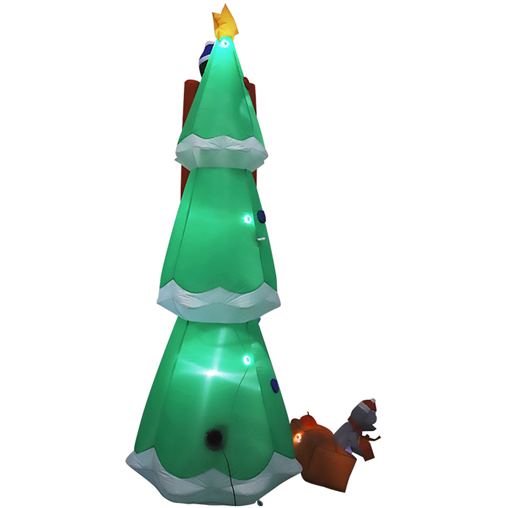 Living and Home Inflatable Santa Snowman and Penguin Model LED Christmas Decoration 5.9ft Image 5