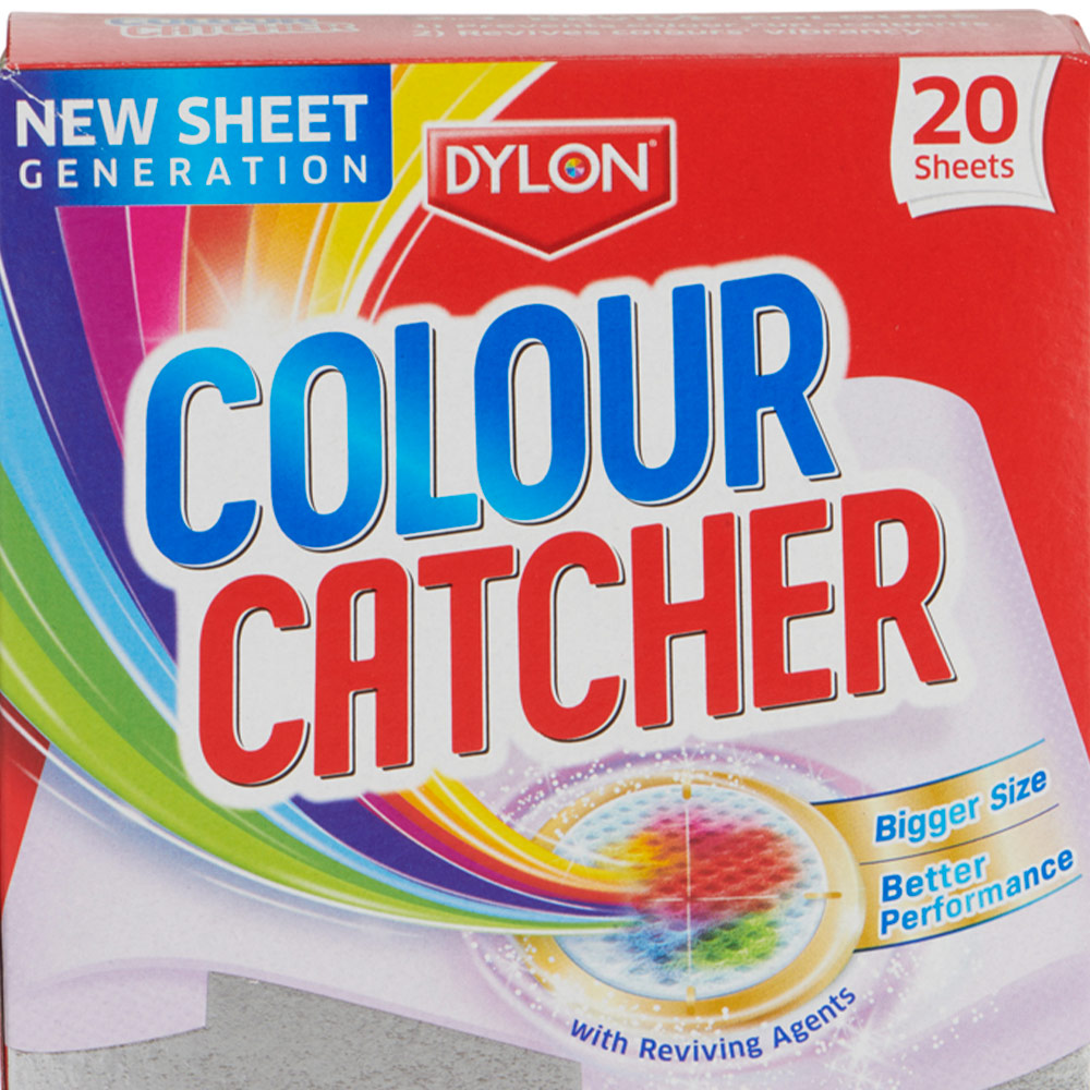 Dylon 2-in-1 Colour Catcher Laundry Sheets 20 Pack Image 3