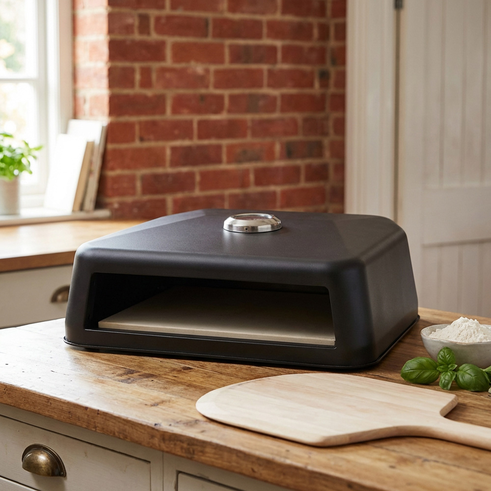 BBQ Pizza Oven - Black Image 2
