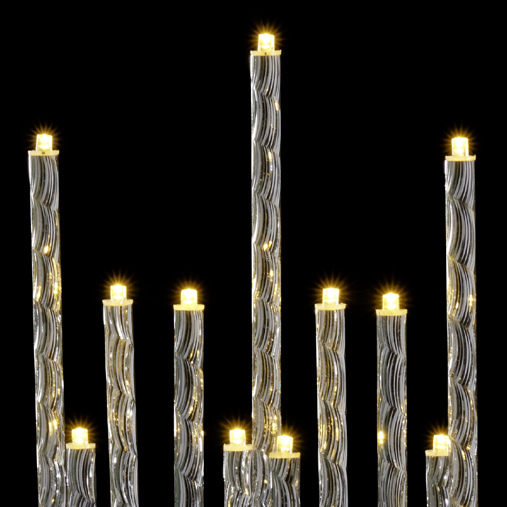 Wilko LED Silver Candle Bridge Wilko