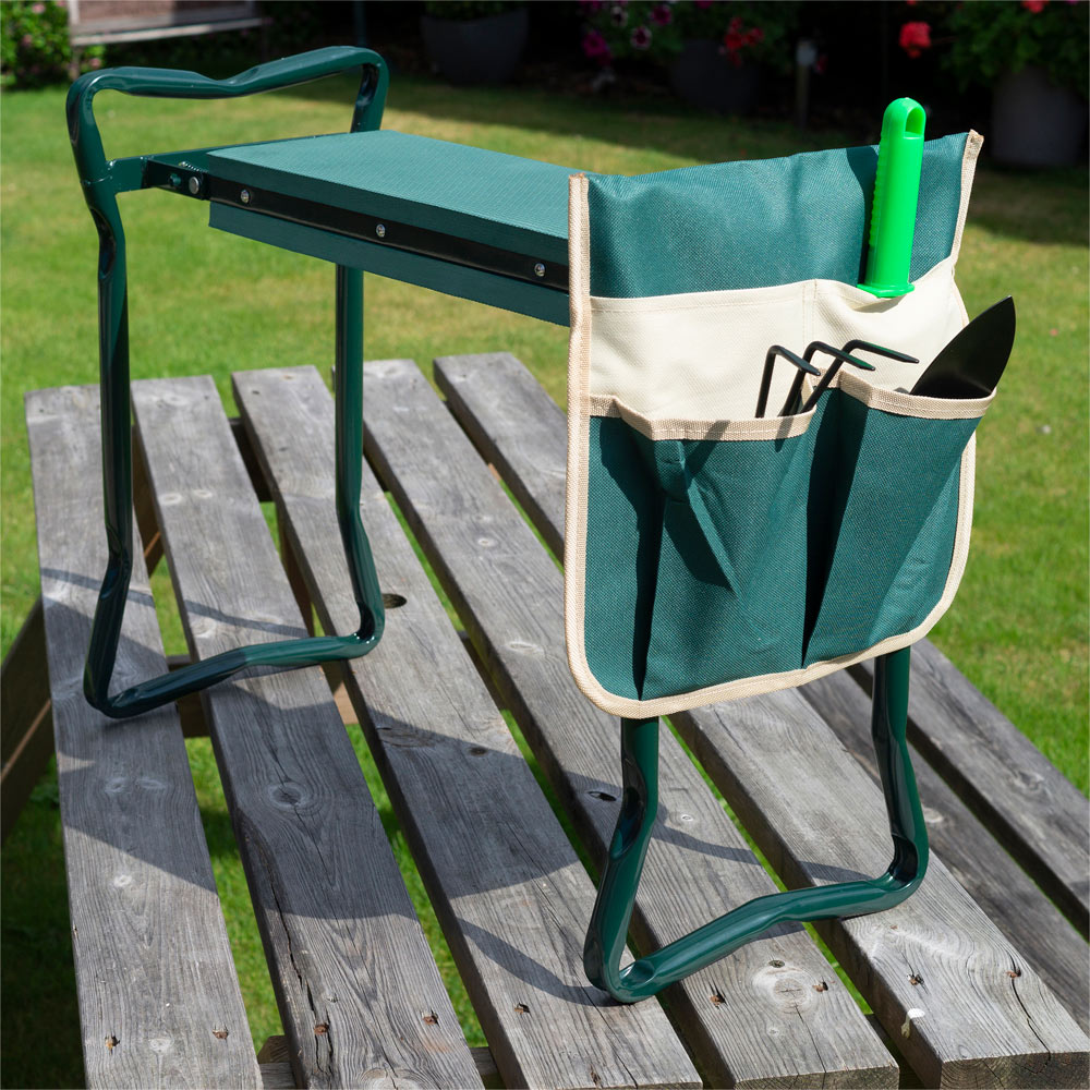 St Helens Folding Garden Kneeler and Bench Image 2