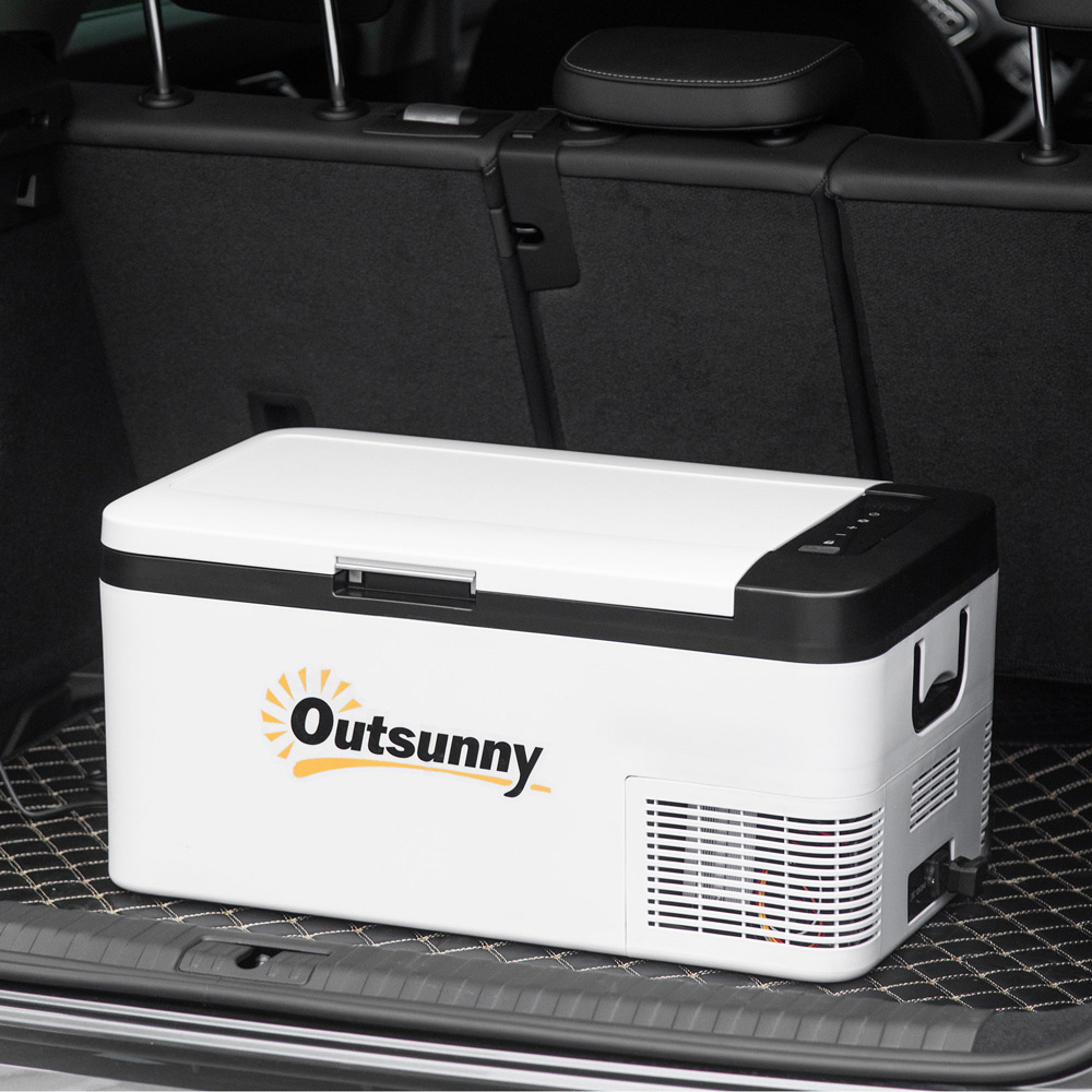 Outsunny 12V LED 18L Portable Cooler Image 6
