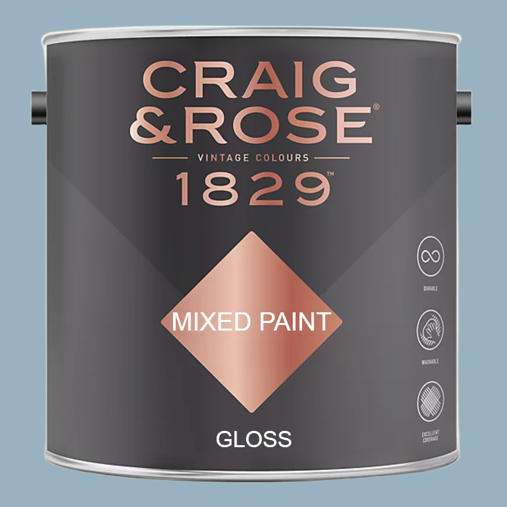 Craig & Rose 1829 Vintage Walls Wood and Metal Pompadour Gloss Mixed Paint 2.5L Image 2