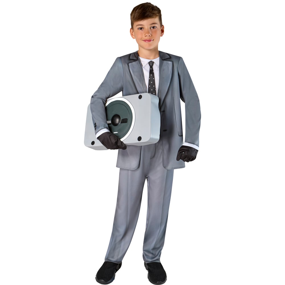 Ski-Bidi Speakerman Costume 6 to 8 Years Image 6
