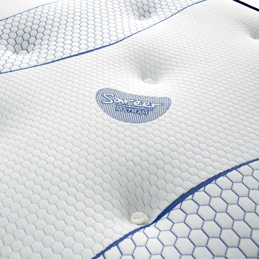 Sareer Matrah Single Cool Blue Memory Foam Pocket Mattress Image 3