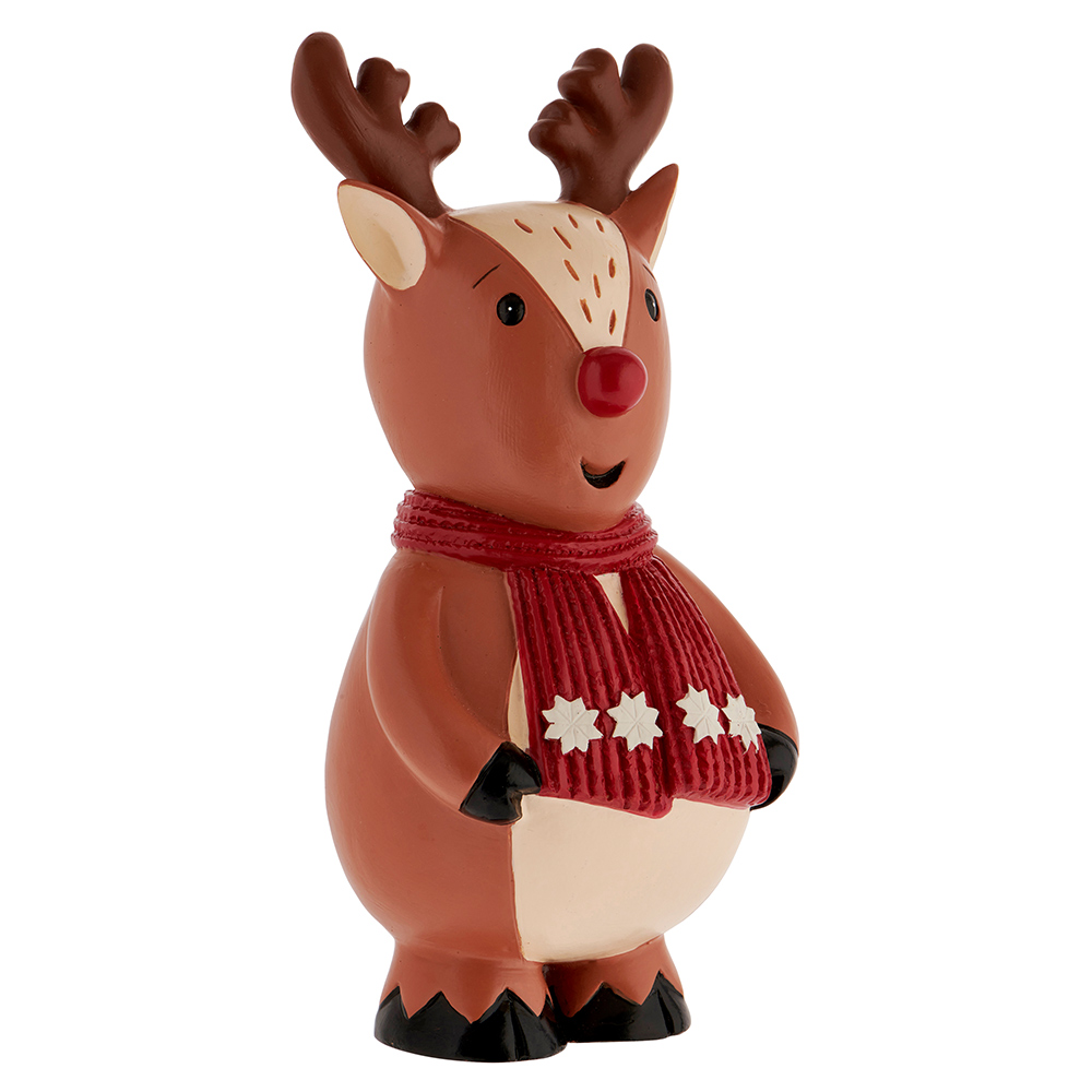 Wilko Reindeer Christmas Gnome 21cm Image 2