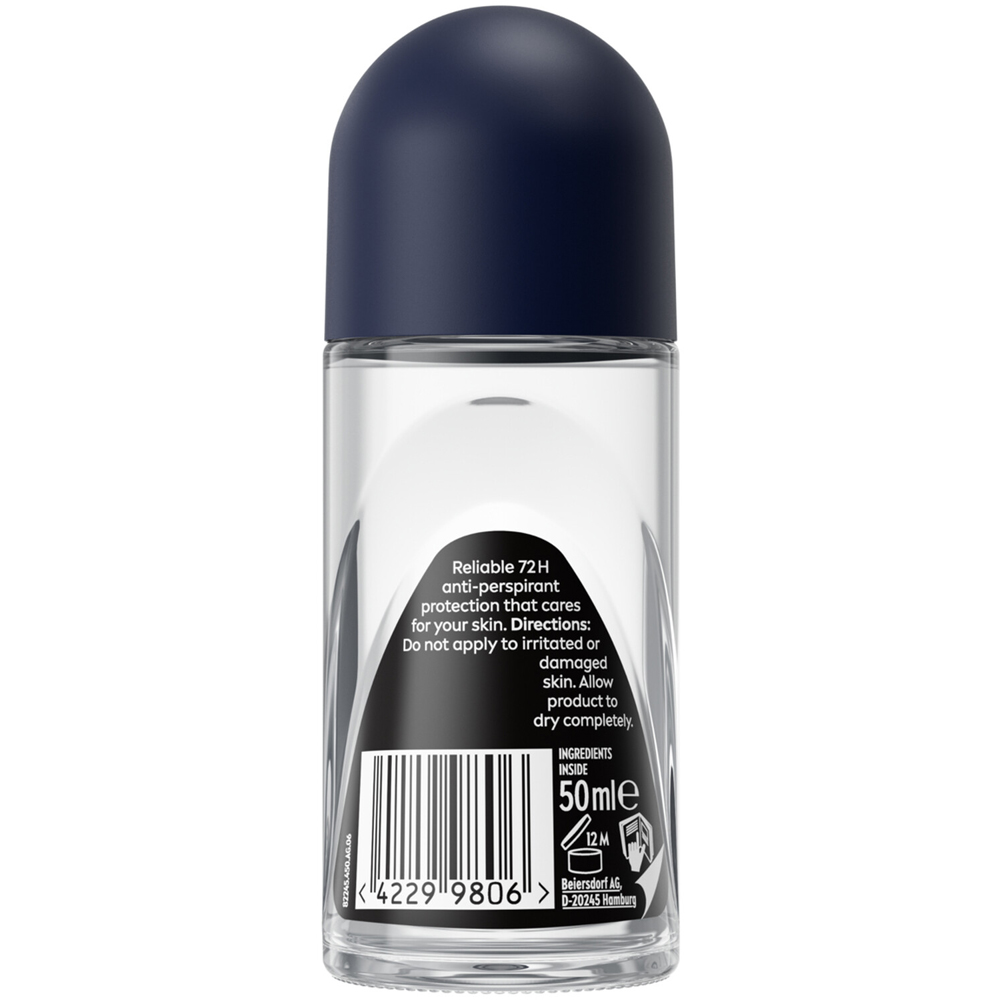 Nivea Men Black and White Original Roll-On Image 2