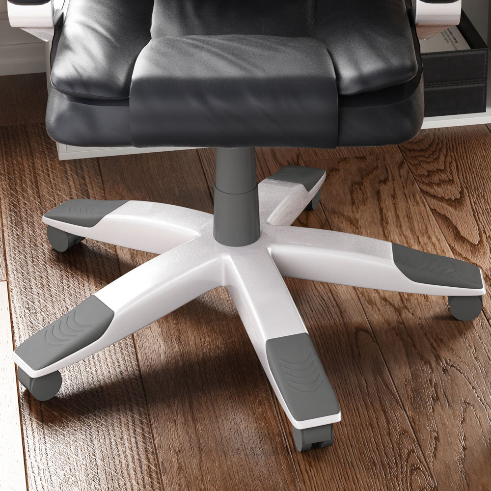 Vida Designs Charlton Black Swivel Office Chair Image 5