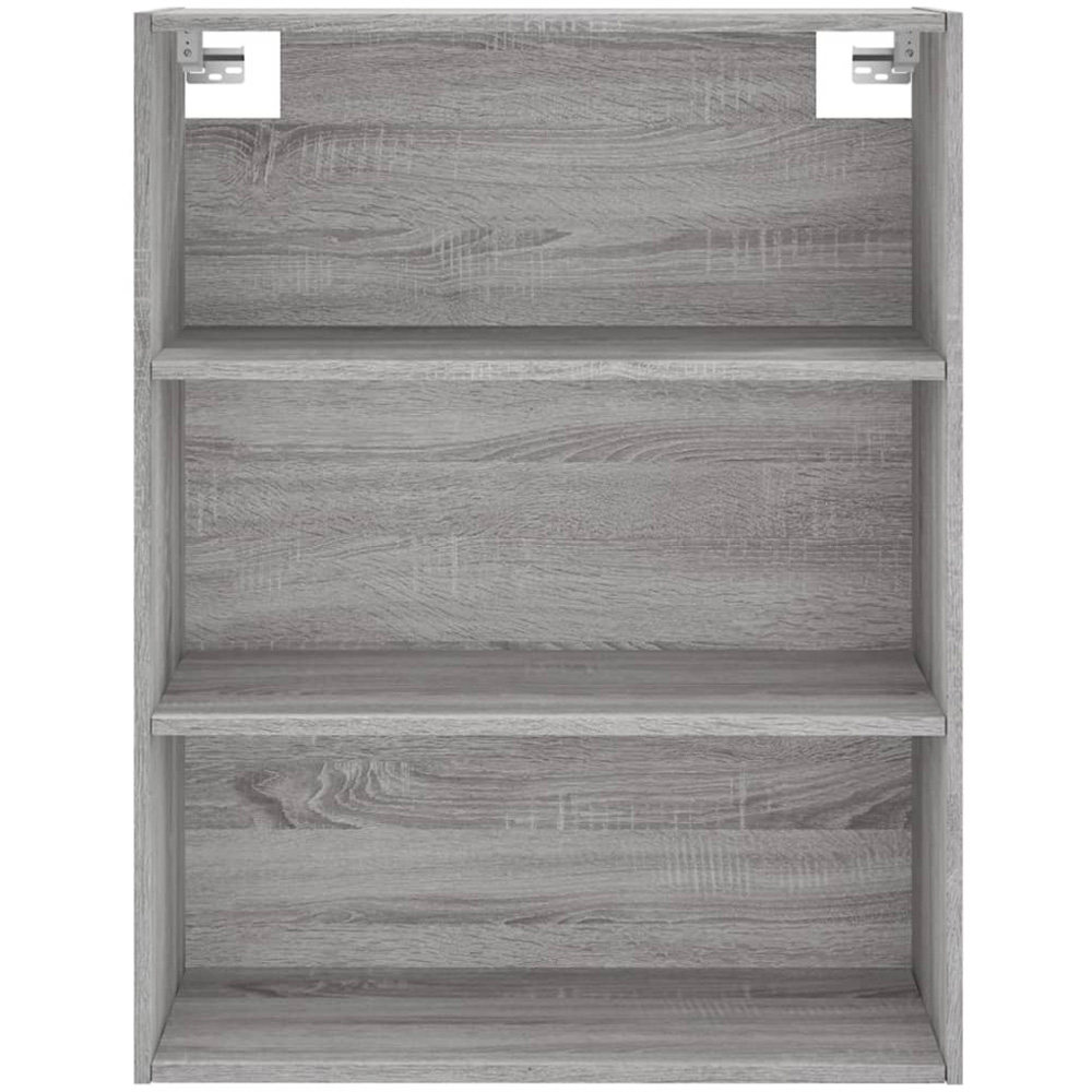 vidaXL Single Door 3 Drawer 3 Shelf Grey Sonoma Tall Highboard Image 6