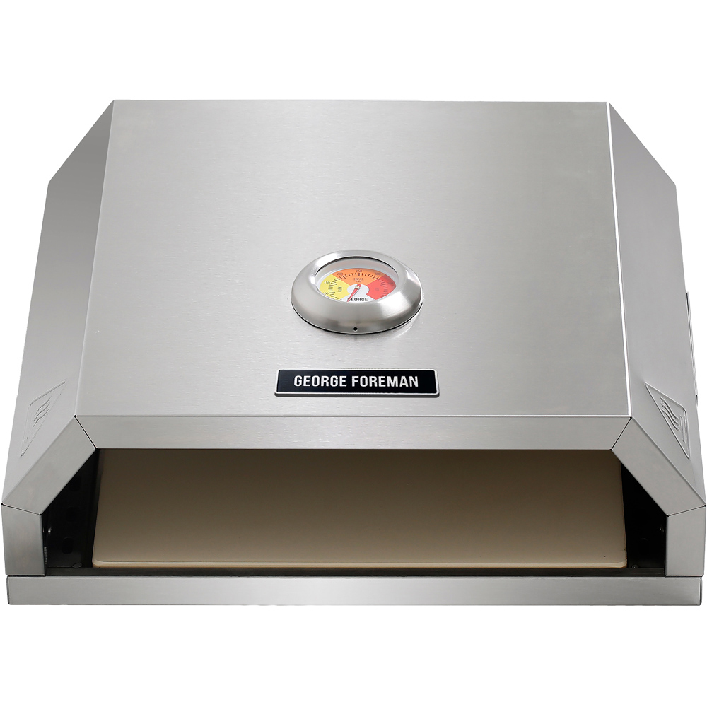 George Foreman GFPO1SSPC BBQ Grill Pizza Oven Image 2