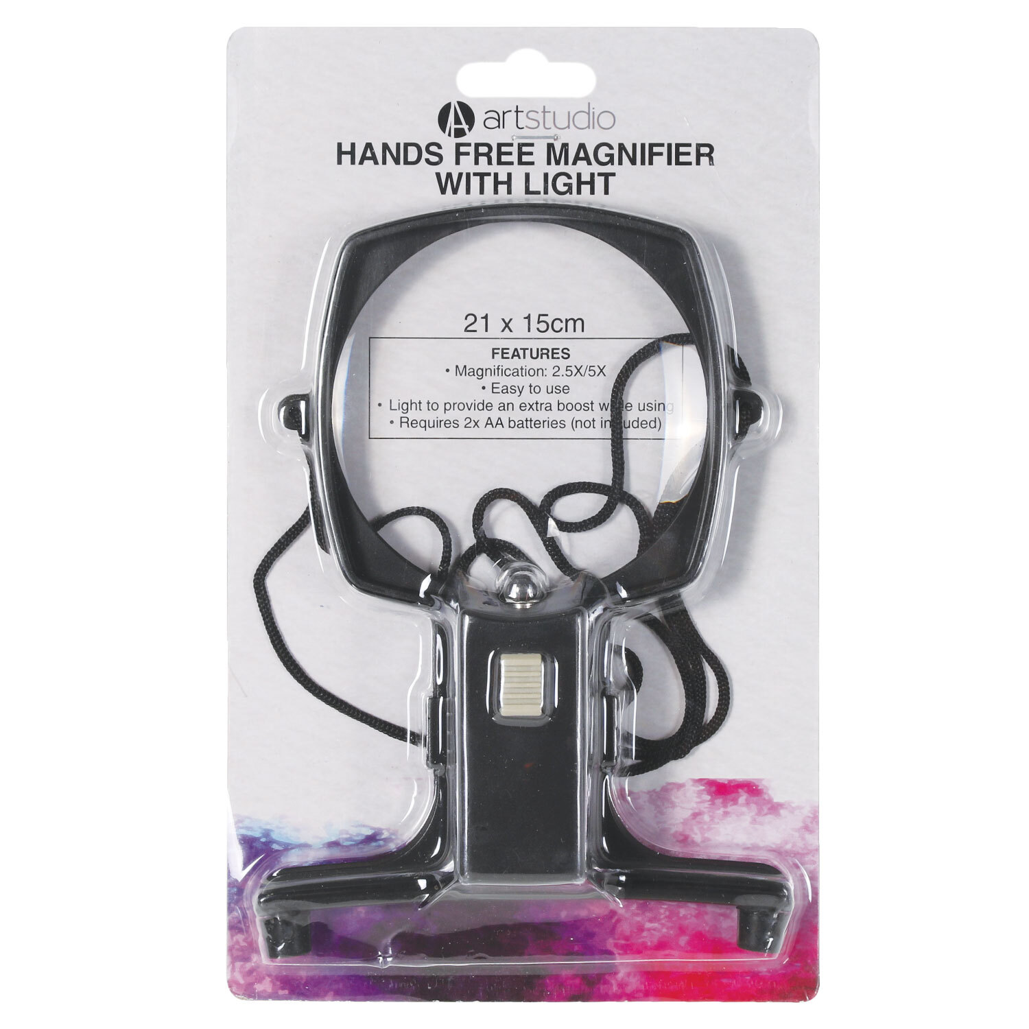 Hands Free Magnifier with Light Image