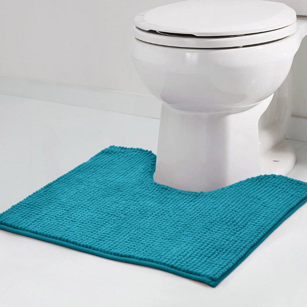 Mayfair Jade Shaggy Noodle Bath Mat 50 x 80cm Image 8