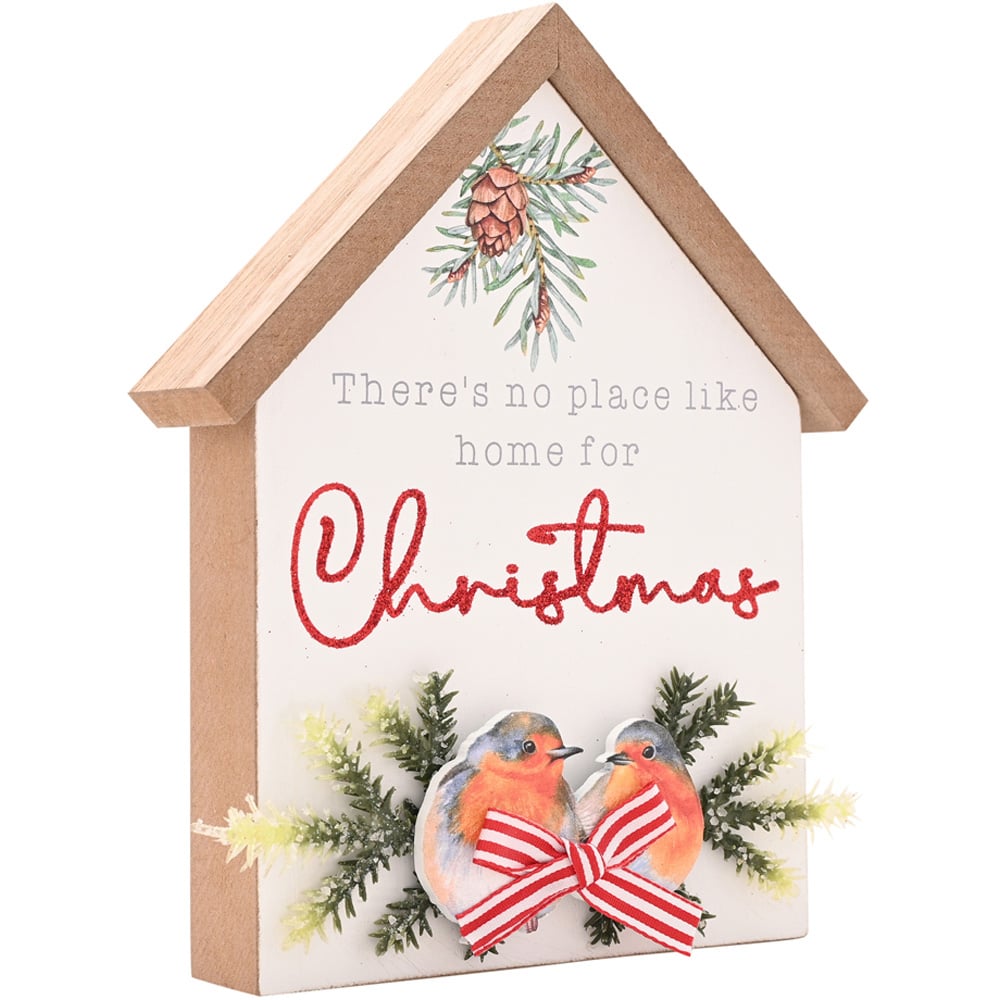 The Seasonal Gift Co. Robin House Plaque Image 2