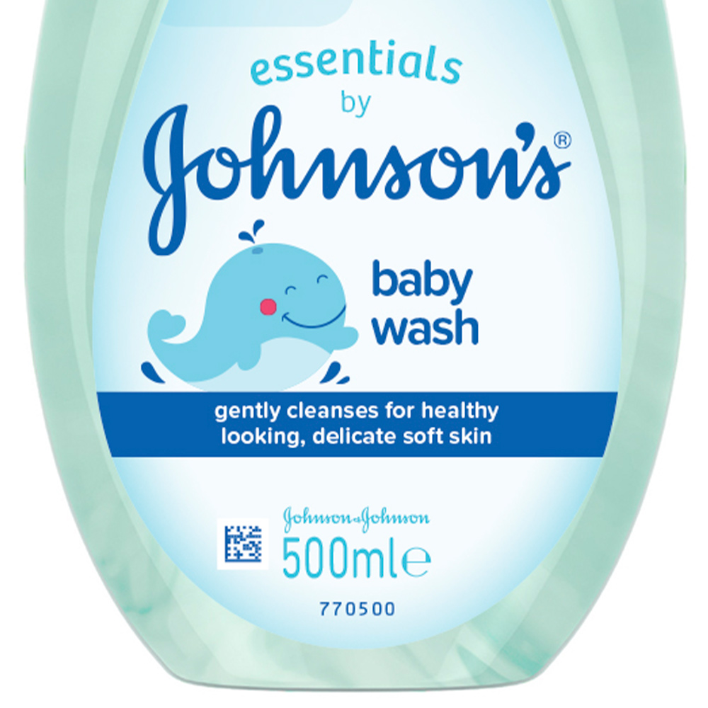 Johnsons and Johnsons Baby Wash 500ml Image 3