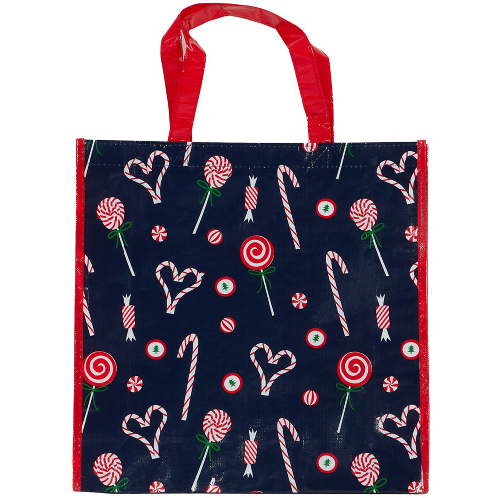 Candy Cane Christmas Shopper Bag Image 1