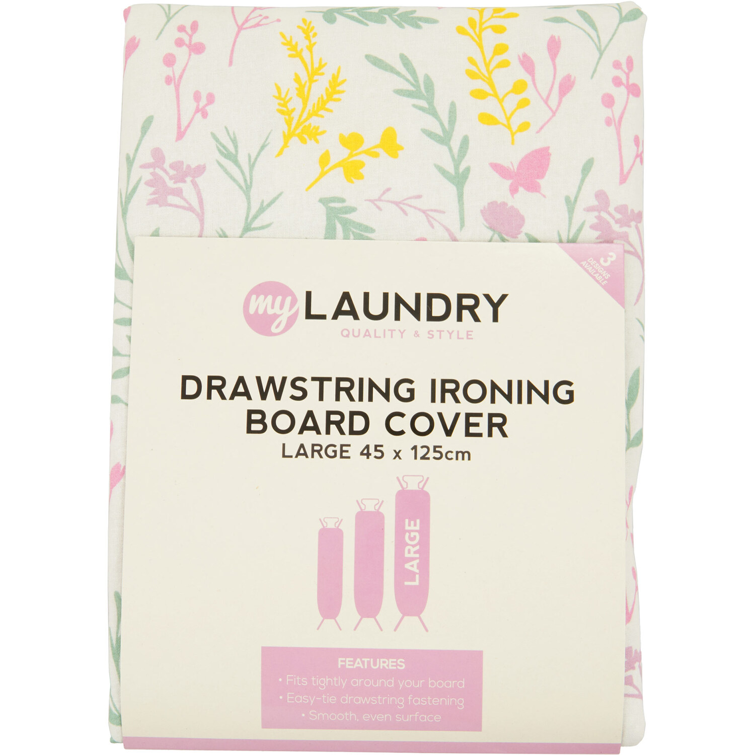 Drawstring Ironing Board Cover - L Image 1