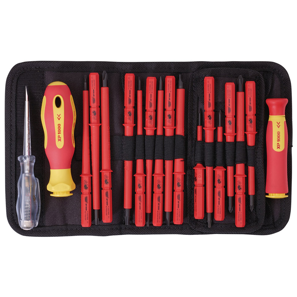 Draper 18 Piece Interchangeable Blade Screwdriver Set Image 1