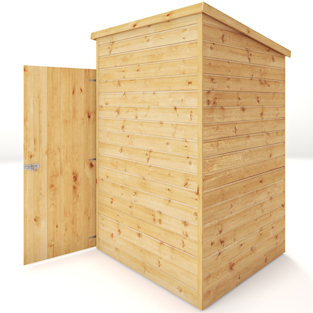 Mercia 4 x 4ft Shiplap Pent Shed Image 3
