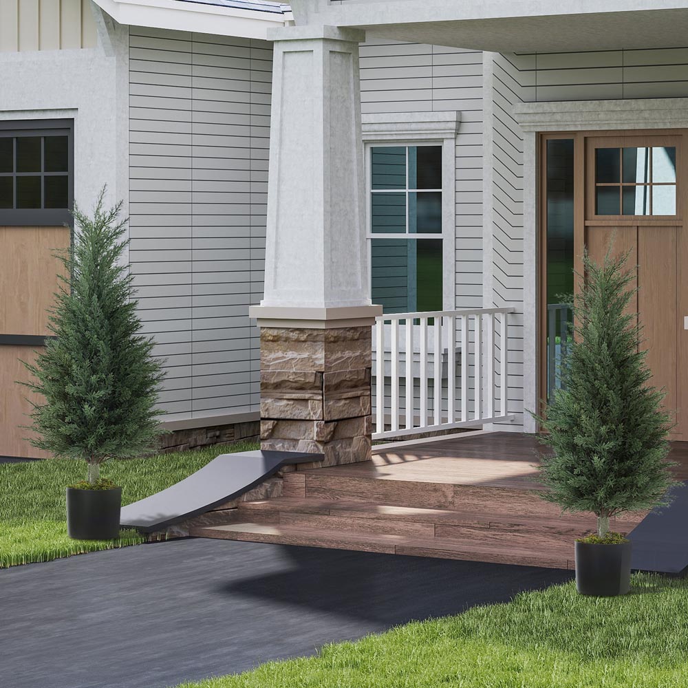 Portland Artificial Cypress Plant in Pot 90cm 2 Pack Image 3