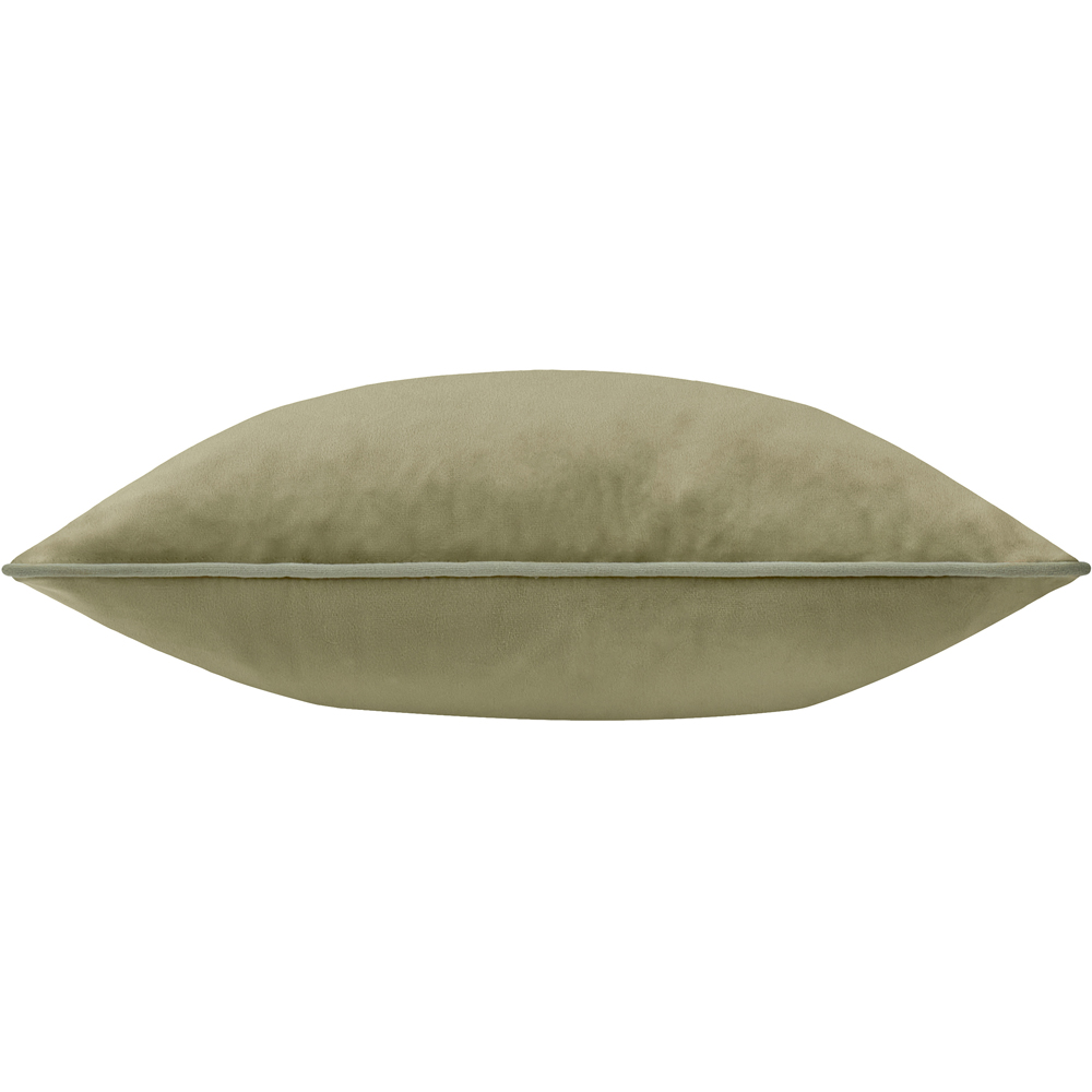 Furn Christmas Meridian Sage and Green Velvet Cushion 45 x 45cm Image 2