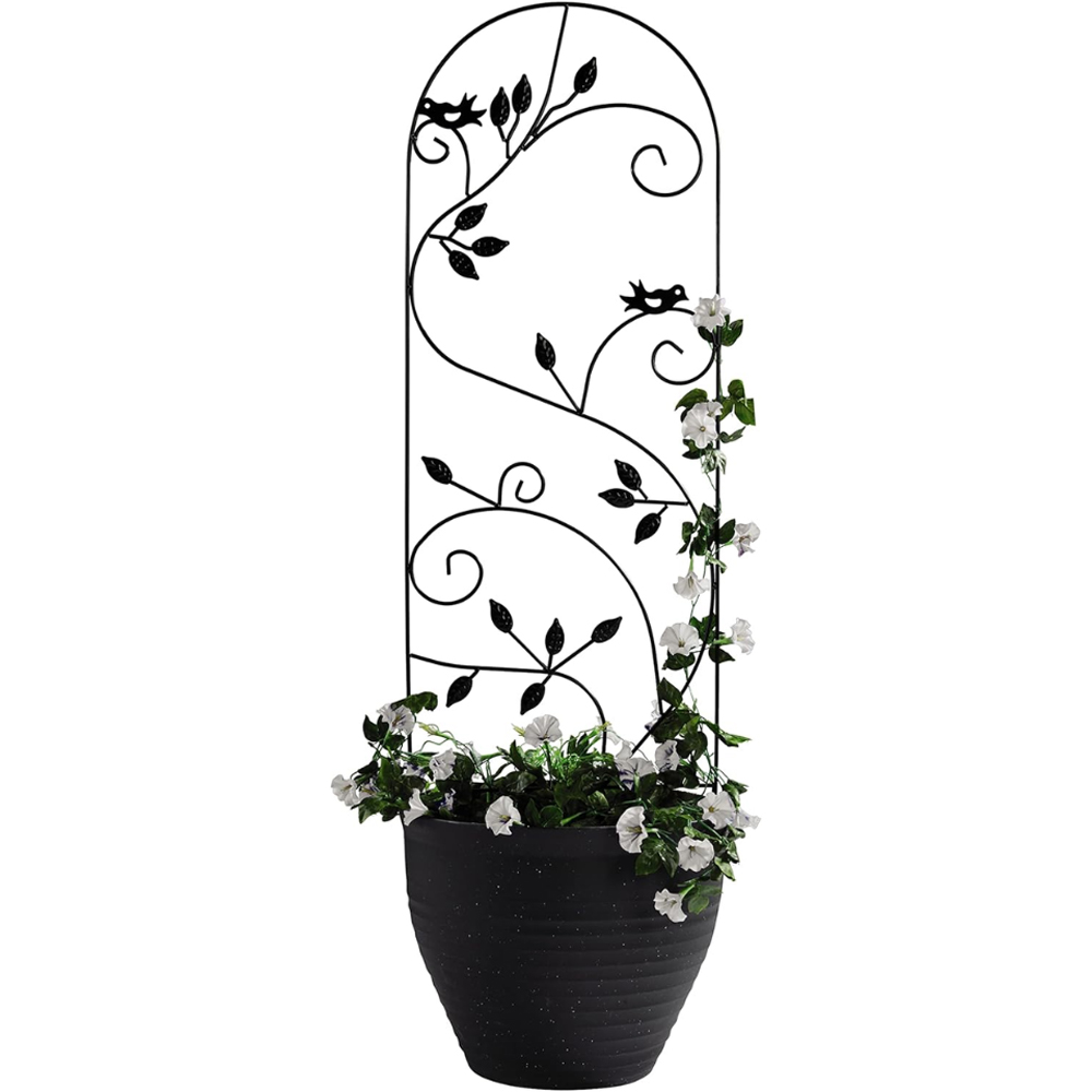 Garden Gear Leaves Metal Plant Support 1.2m 3 Pack Image 3