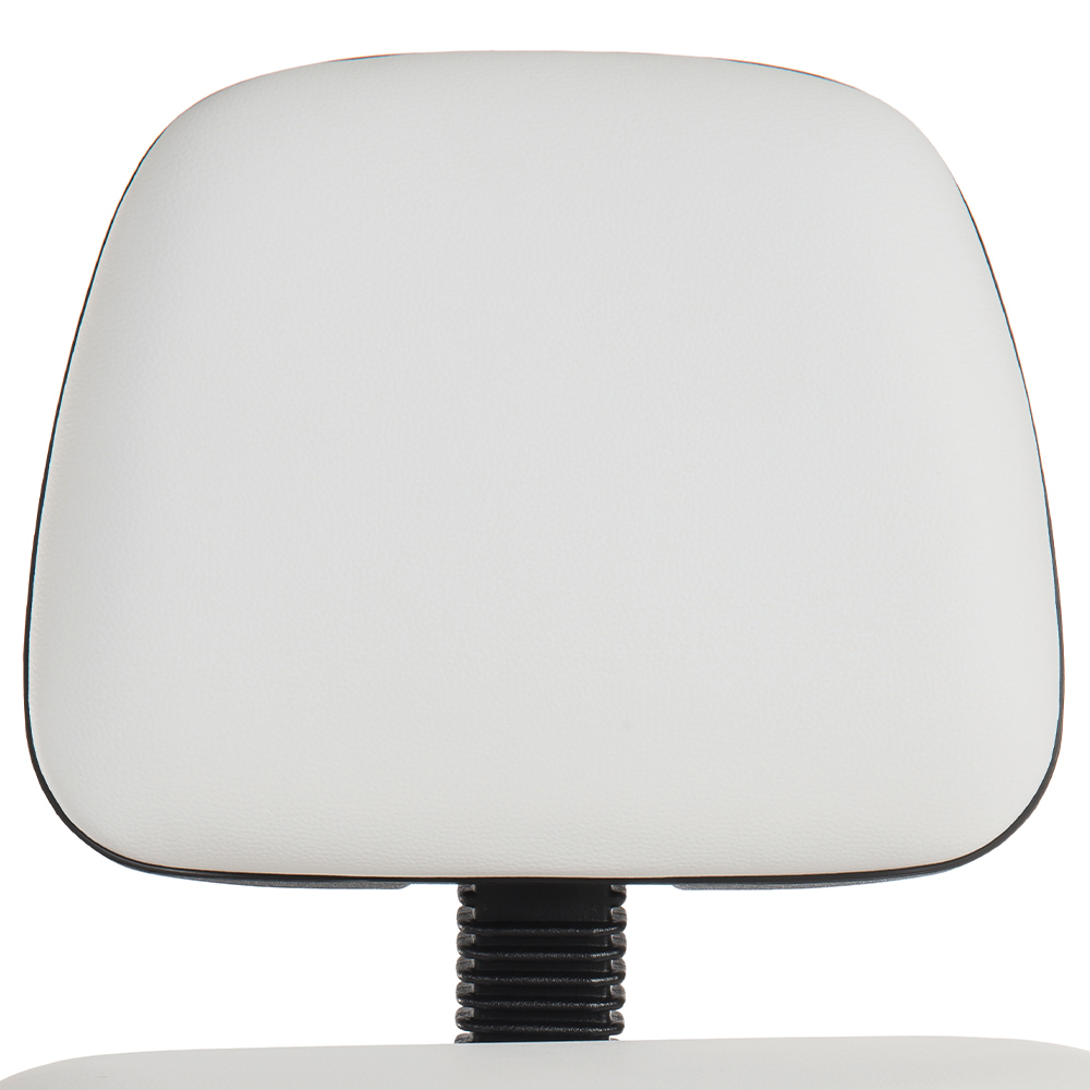 Teknik Office Ergo Blaster Faux Leather Desk Chair White Image 3