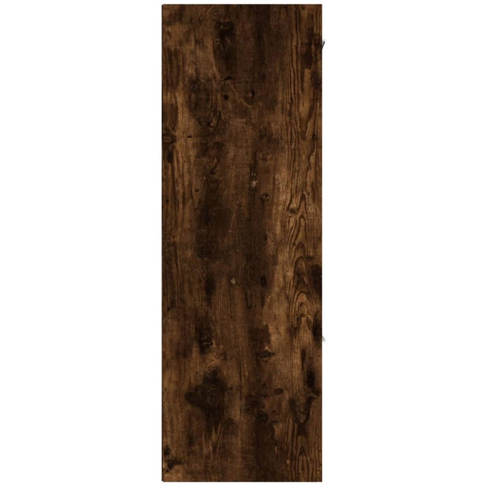 vidaXL 3 Door 3 Shelf Smoked Oak Storage Cabinet Image 4
