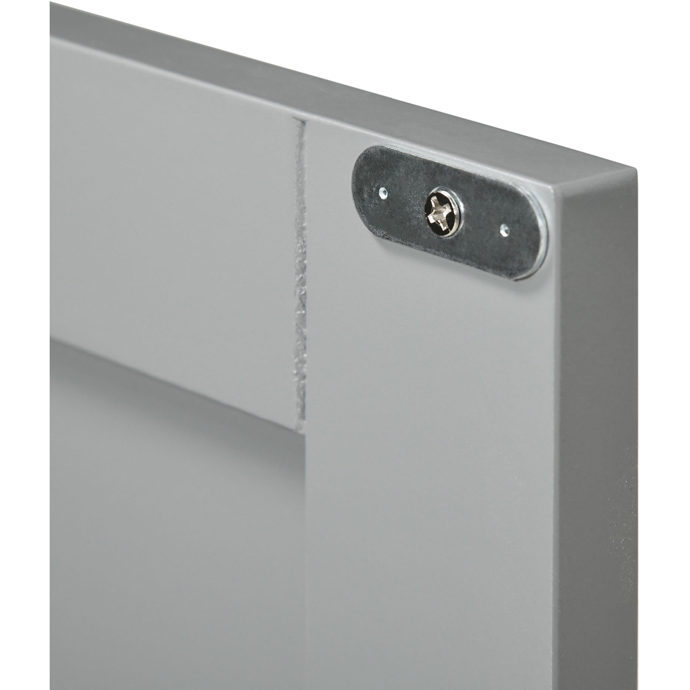 Portland 2 Door Light Grey Under Sink Cabinet Image 3