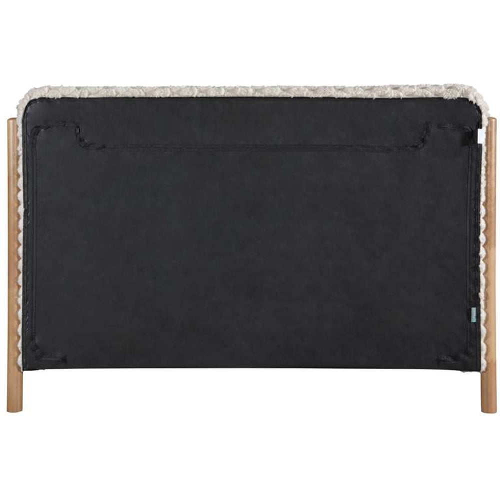 Birlea Hatti King Size Faux Fur Bed Image 5