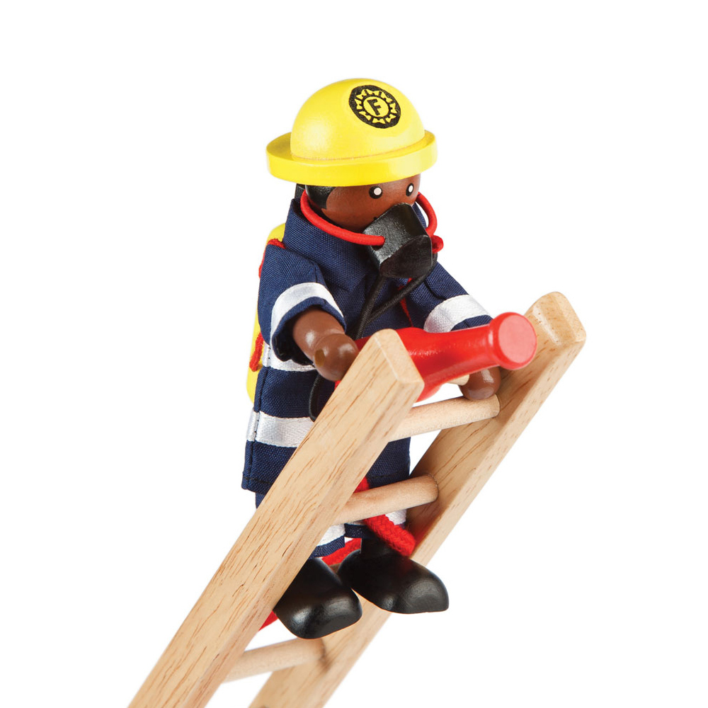 Tidlo Wooden Firefighters Set Image 3