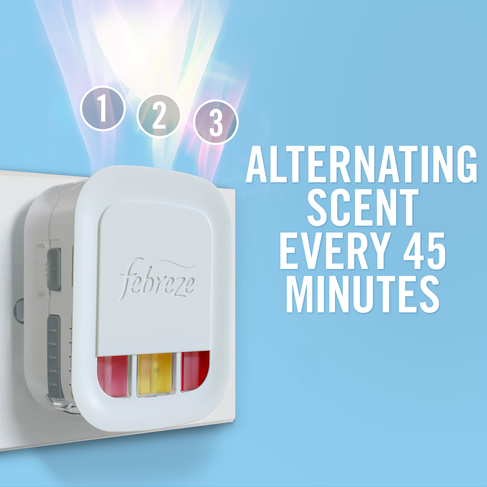 Febreze 3Volution Orange Air Freshener Plugin Refill 20ml Wilko