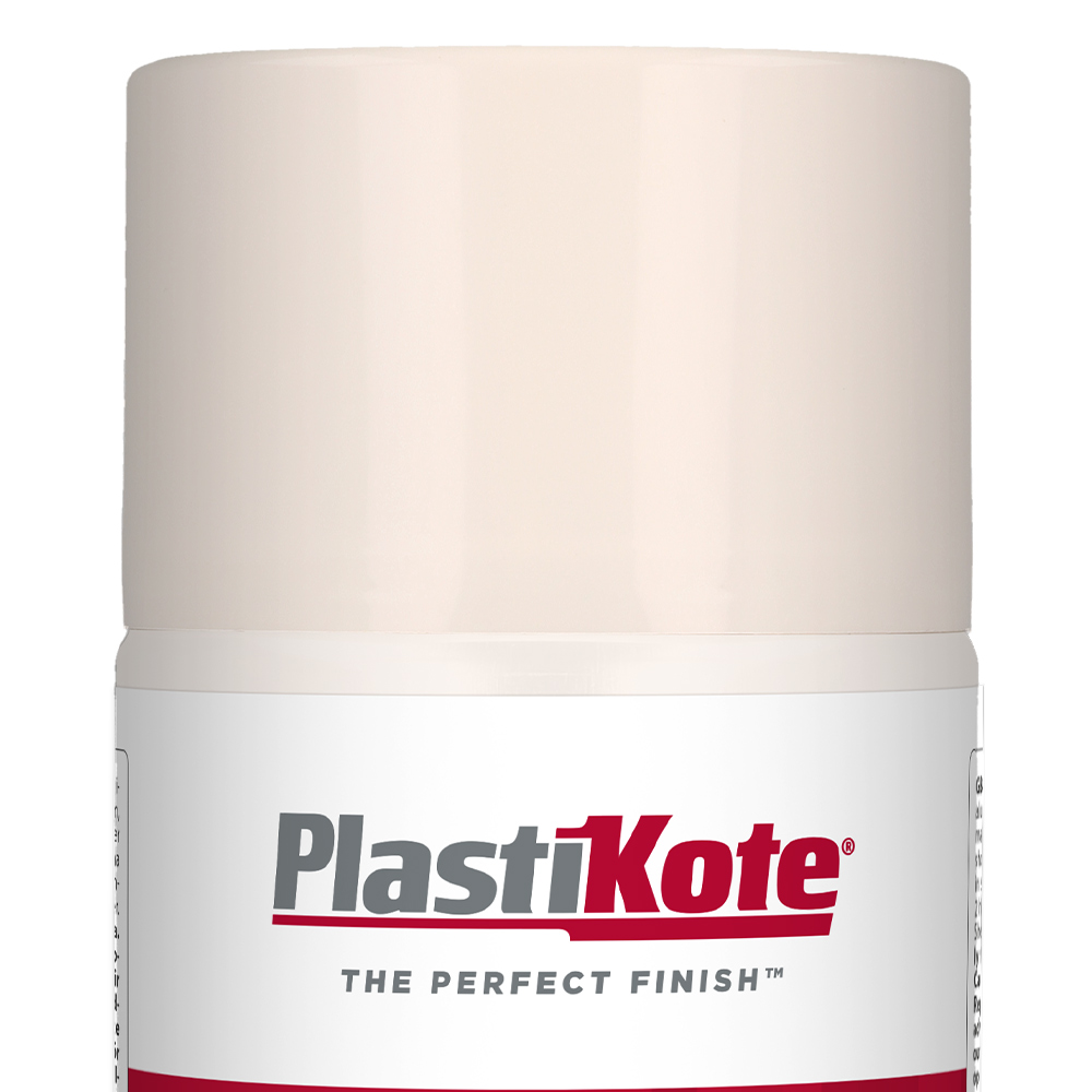 PlastiKote White Fast Dry Enamel Acrylic Gloss Spray Paint Image 2