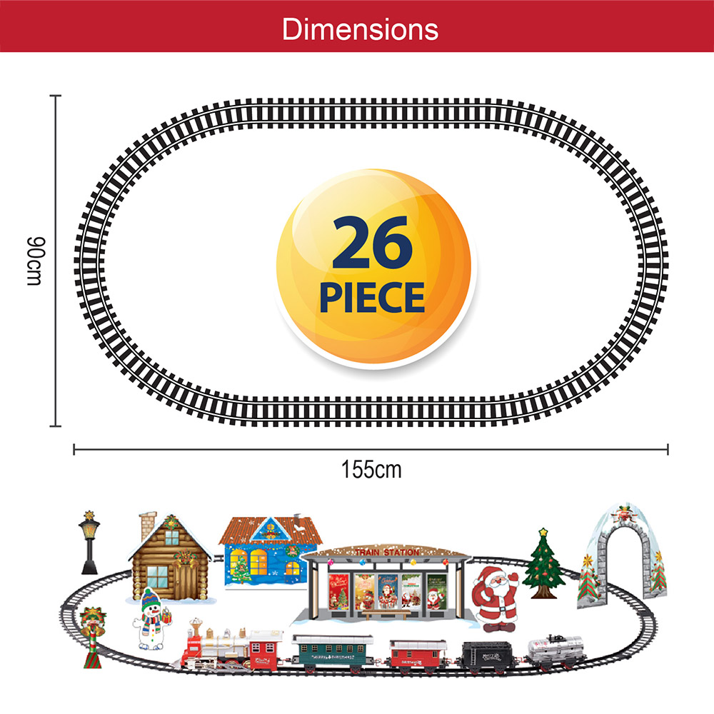 The Christmas Workshop Santa's Express Delivery Train Image 9