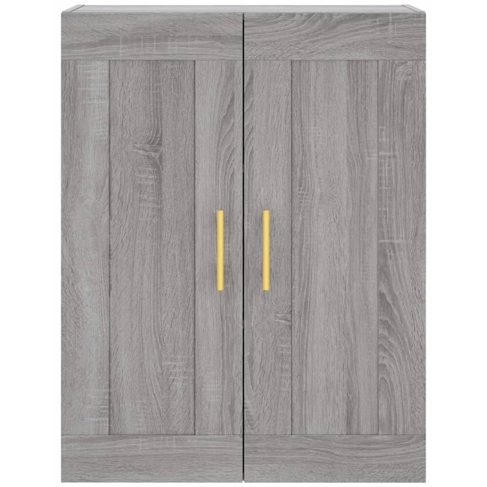 vidaXL 3 Door 3 Drawer Grey Sonoma Highboard Image 6
