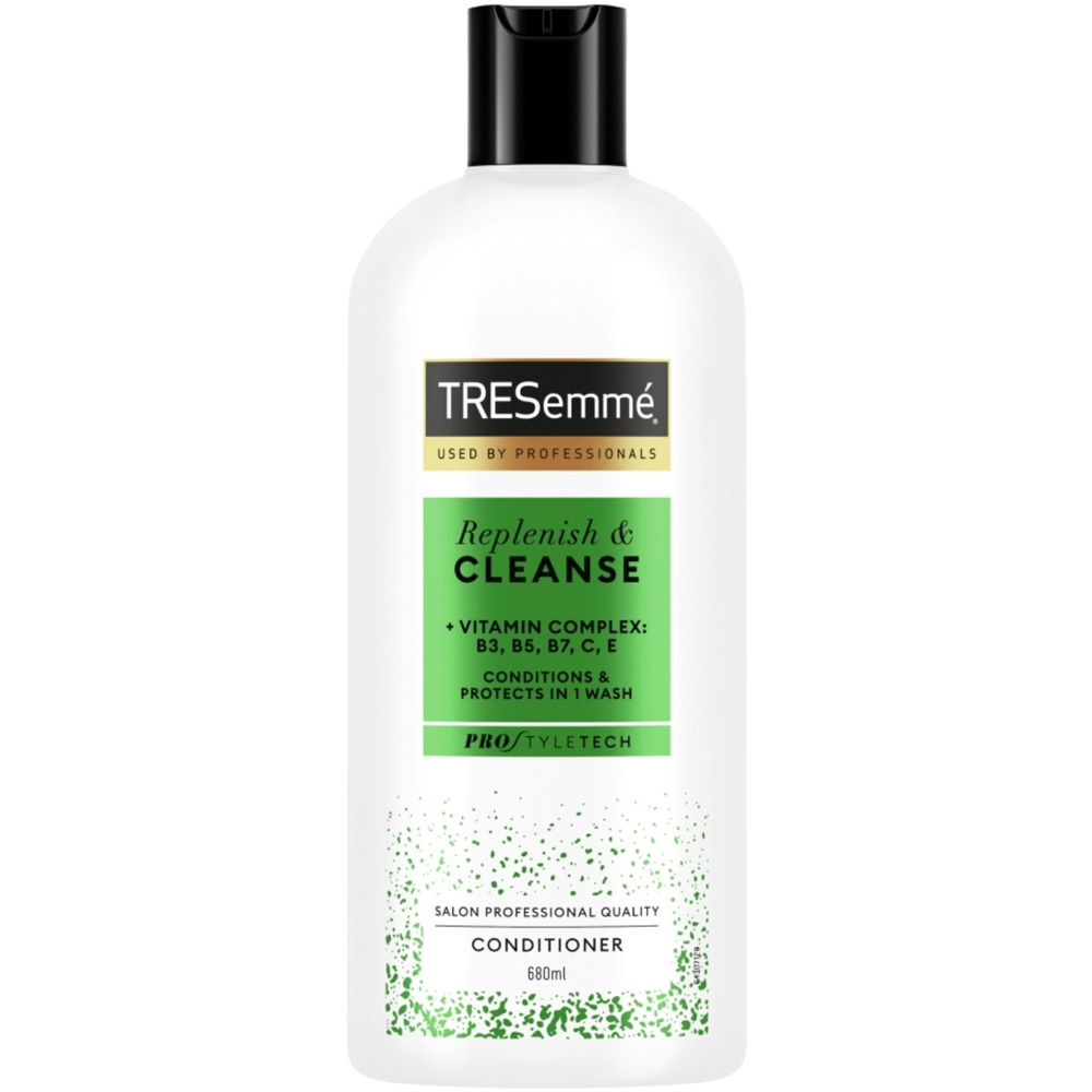 Tresemme Replenish and Cleanse Conditioner 680 ml 3 Pack Image 2