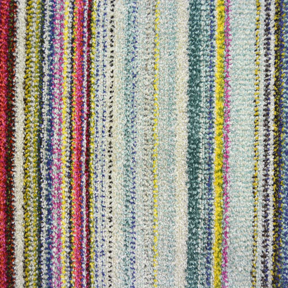 Homemaker Villa Multicoloured Stripe Rug 160 x 230cm Image 3