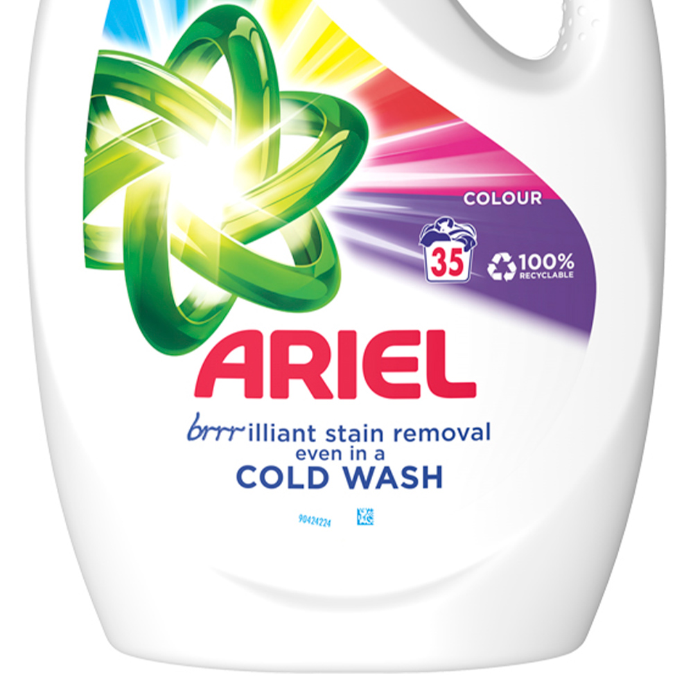 Ariel Colour Washing Liquid 35 Washes 1.225L Image 4