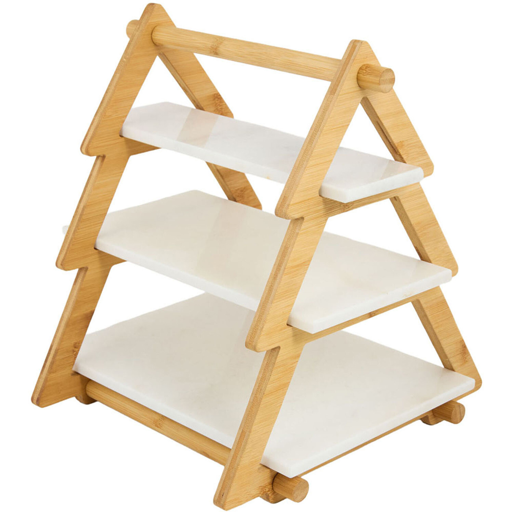 3 Tier Christmas Tree Serving Stand Neutral Image 4