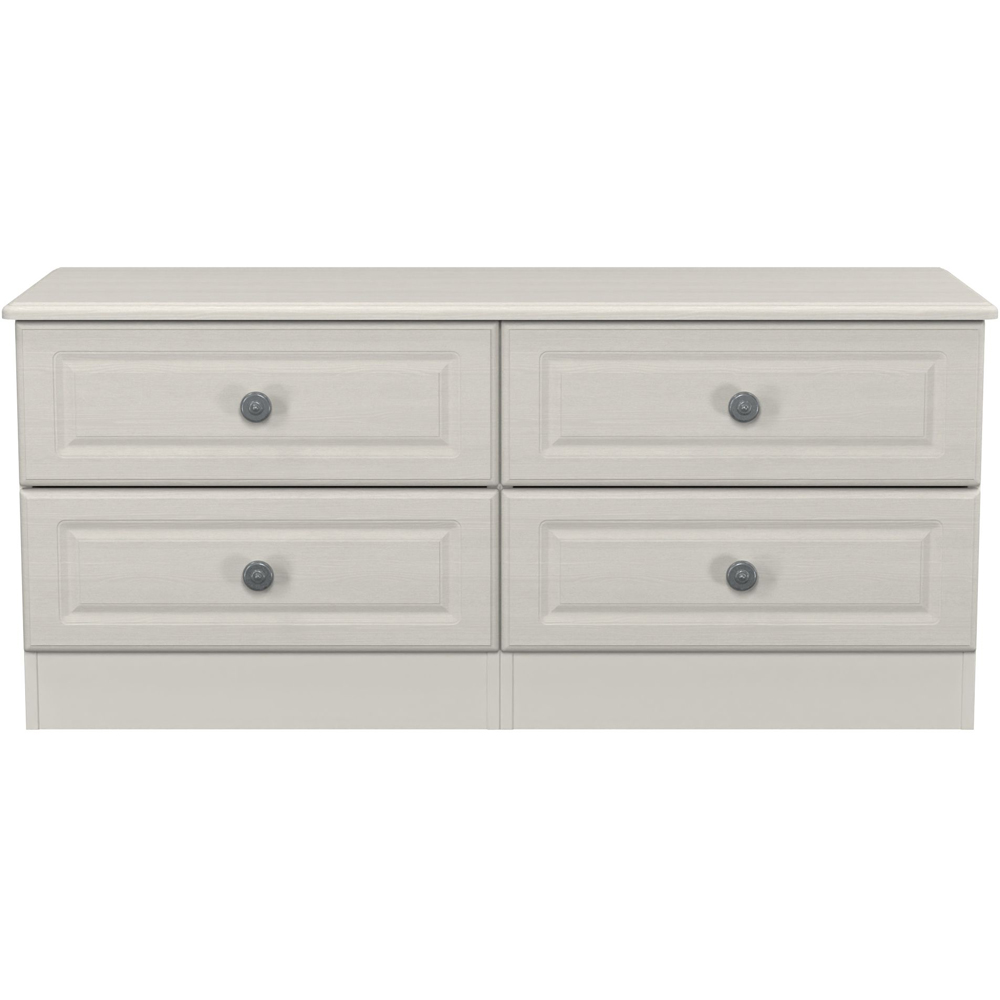 Crowndale Pembroke 4 Drawer Grey Ash Bed Box Ready Assembled Image 2