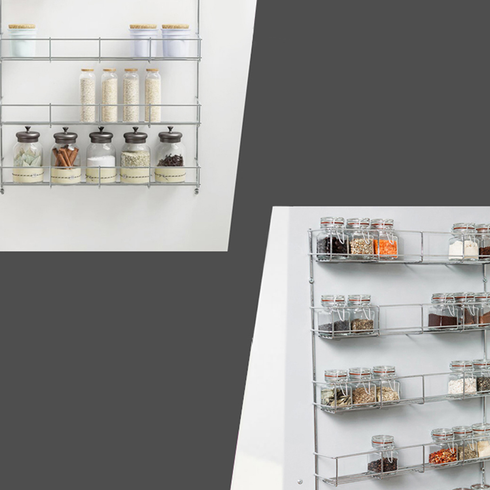 Neo 3 Tier Spice Rack For Kitchen Door Cupboard or Wall Image 5
