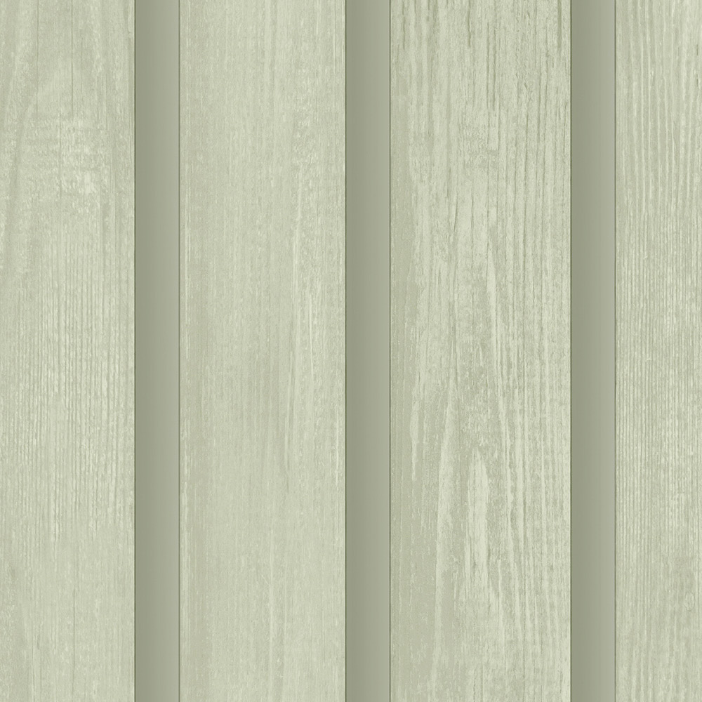 Holden Decor Wood Slat Green Wallpaper Image 3