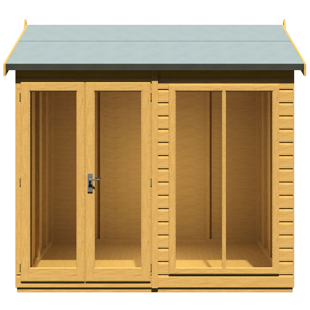 Shire Mayfield 8 x 6ft Double Door Traditional Summerhouse Image 3