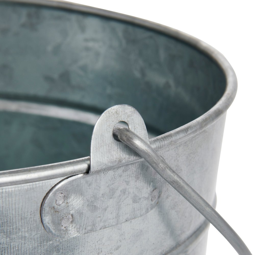 Wilko Galvanised Metal Bucket Wilko